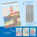 The Lifelines FlowArt Dot-By-Letter, Day at the Beach kit turns a relaxing beach escape into a mindful creative ritual.