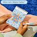 Pads are guided art meditations designed to help you access a calming flow state. 