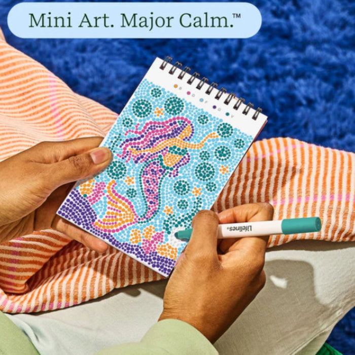 Pads are guided art meditations designed to help you access a calming flow state. 