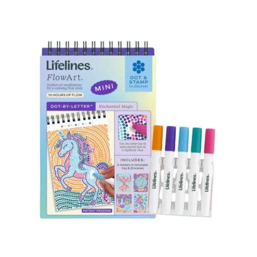 Pads are guided art meditations designed to help you access a calming flow state. 