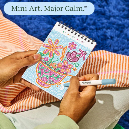 Pads are guided art meditations designed to help you access a calming flow state.