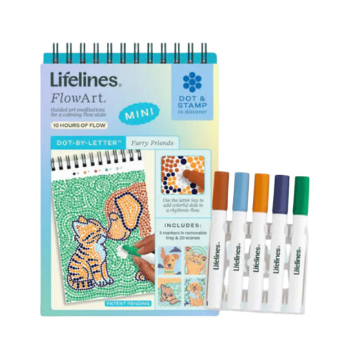 Pads are guided art meditations designed to help you access a calming flow state.