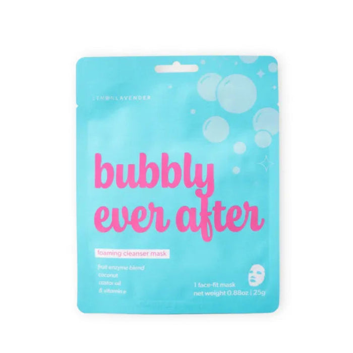 DM Merchandising Lemon Lavender Bubbly Ever After Cleansing Mask for a refreshing skincare routine