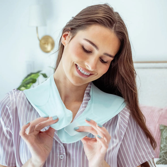 The DM Merchandising Lemon Lavender Hot & Cold Neck Wrap delivers soothing, targeted relief exactly where you need it most. 