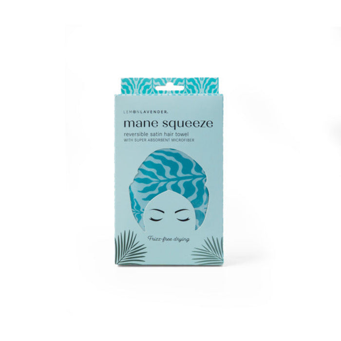 Gently absorbs moisture while protecting hair from frizz and breakage.