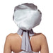 The DM Merchandising Lemon Lavender Snooze Control Satin Sleep Bonnet protects your hair while you sleep