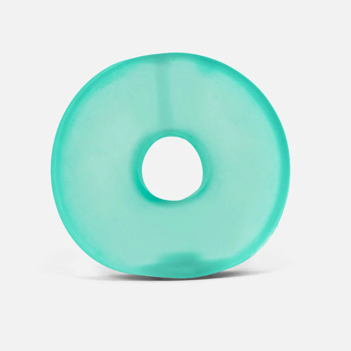 Soft and squishy stress loops with a memory gel filling in a rainbow of colors.