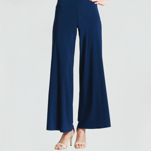 Signature Palazzo Pant-Navy