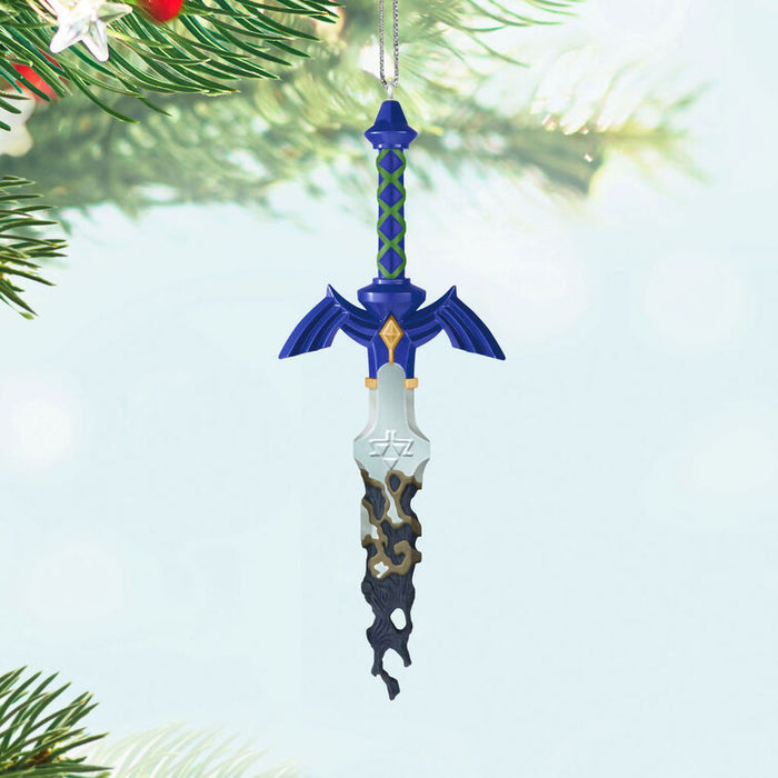 Hallmark : 2025 Keepsake Nintendo The Legend of Zelda™: Tears of the Kingdom Decayed Master Sword Metal Ornament (100)