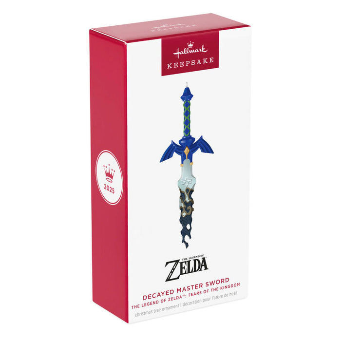 Hallmark : 2025 Keepsake Nintendo The Legend of Zelda™: Tears of the Kingdom Decayed Master Sword Metal Ornament (100)