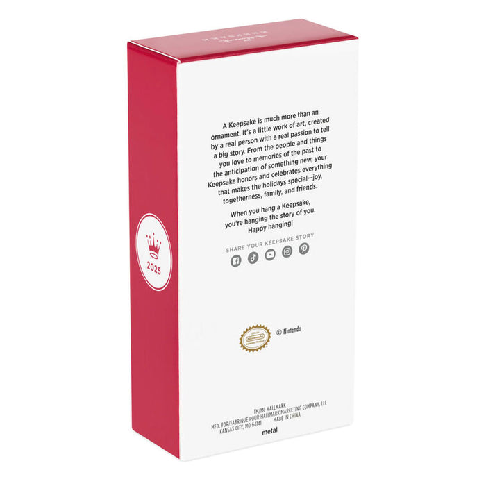 Hallmark : 2025 Keepsake Nintendo The Legend of Zelda™: Tears of the Kingdom Decayed Master Sword Metal Ornament (100)