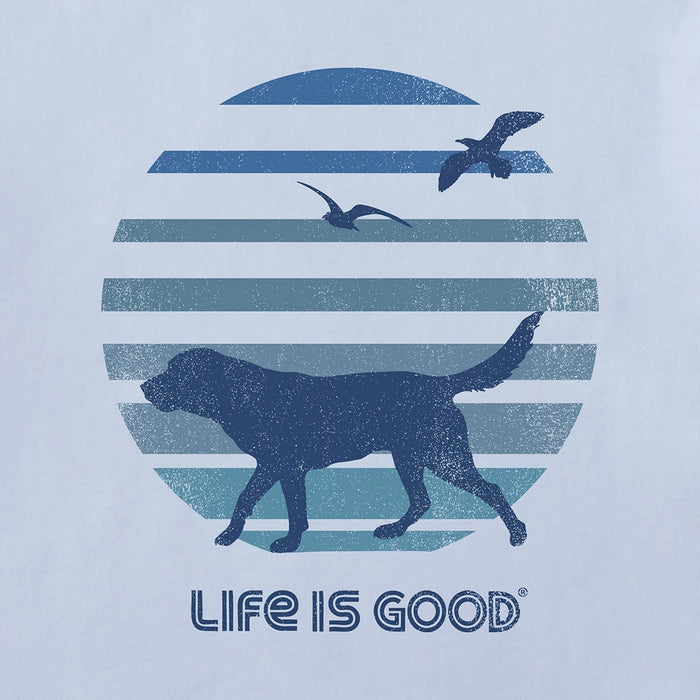 Life Is Good : Men's 70's Retro Dog Crusher Tee