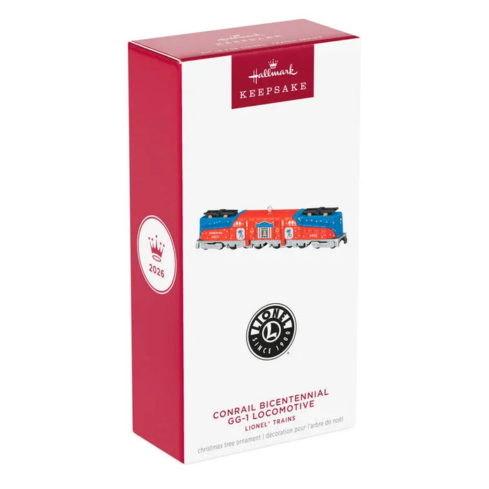 Hallmark : 2026 Keepsake Conrail Bicentennial GG-1 Locomotive 31st in the LIONEL® Trains series (73)