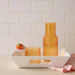 Durable, lightweight, and effortlessly chic, the square melamine tray brings both style and practicality to the table