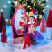 Elf on the Shelf Disney Princess 2-in-1 Standing Clothes Set featuring Disney Princess-themed clothing accessories for festive elf displays.