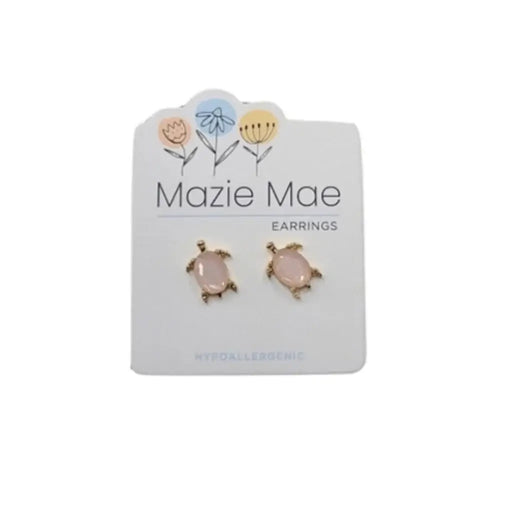 Center Court : Turtle Stud Earrings Mazie Mae Earrings at Annie's Hallmark