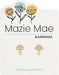 Mazie Mae gold mushroom stud earrings featuring a polished gold-tone mushroom design for everyday wear and nature-inspired style.