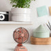 Powerful airflow with the convenience of rechargeable portability.