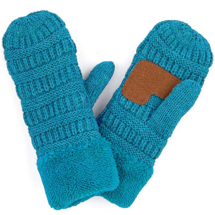 Mitten gloves designed for cozy hand coverage and everyday cold-weather wear.
