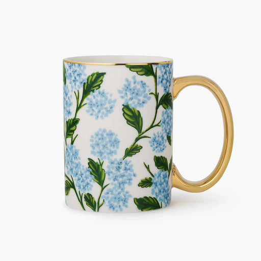 An elegant porcelain mug designed for enjoying your favorite coffee, tea, or hot beverages in style.
