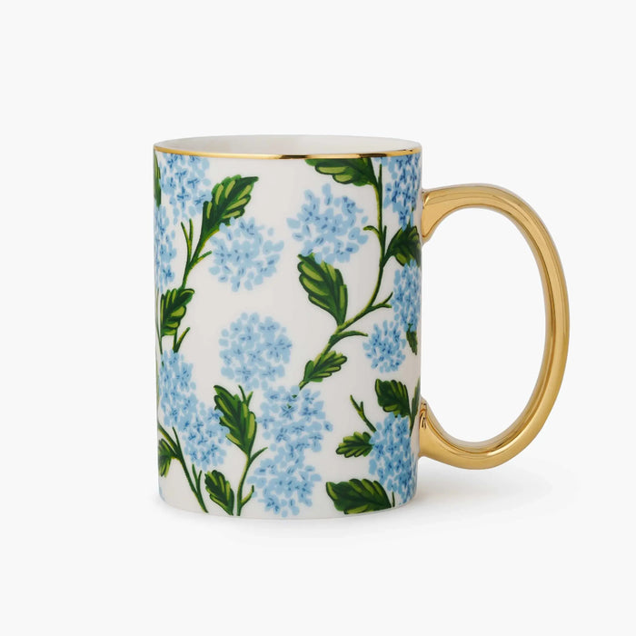 An elegant porcelain mug designed for enjoying your favorite coffee, tea, or hot beverages in style.