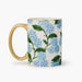 An elegant porcelain mug designed for enjoying your favorite coffee, tea, or hot beverages in style.