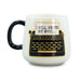 Ceramic mug featuring "I Will Write My Book" quote for writers, authors, and book lovers.