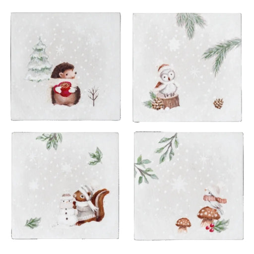 They are perfect for everyday use or entertaining guests. This coaster set also makes a thoughtful gift for animal lovers.