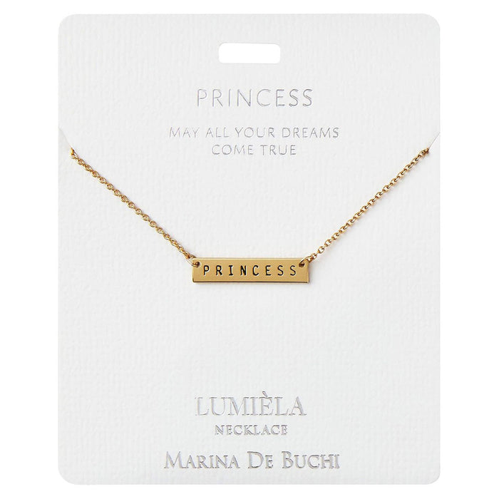 Lumiela Necklace: "princess, may all your dreams come true" -Princess