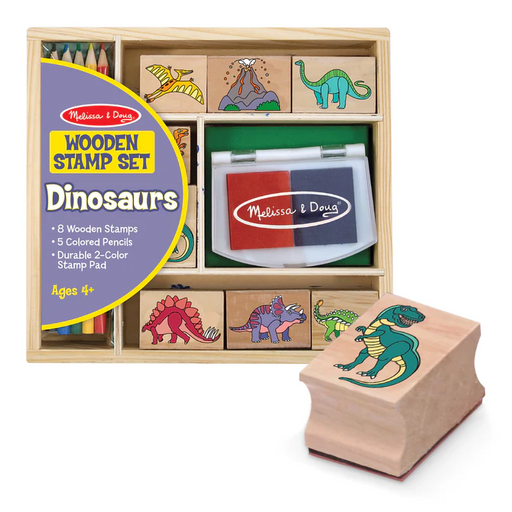 Kids Dinosaurs Stamp set in package