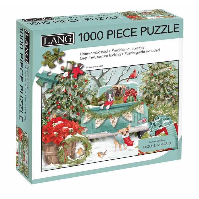 Lang : Merry Dogs 1000 Piece Puzzle