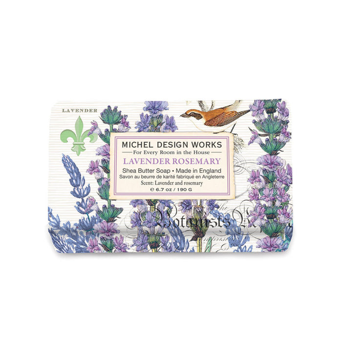 Michel Design Works : Lavender Rosemary Medium Bath Soap Bar - Shop at Annie's Hallmark