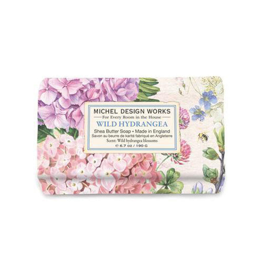 Michel Design Works : Wild Hydrangea Medium Bath Soap Bar - Shop at Annie's Hallmark