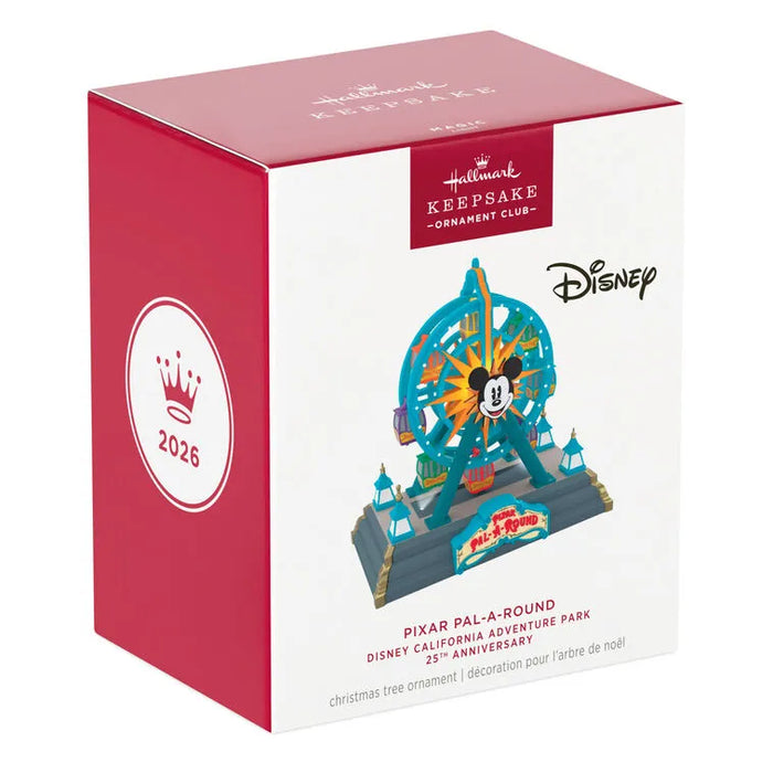 Hallmark : 2026 Keepsake Pixar Pal-A-Round Disney California Adventure Park 25th Anniversary (236)