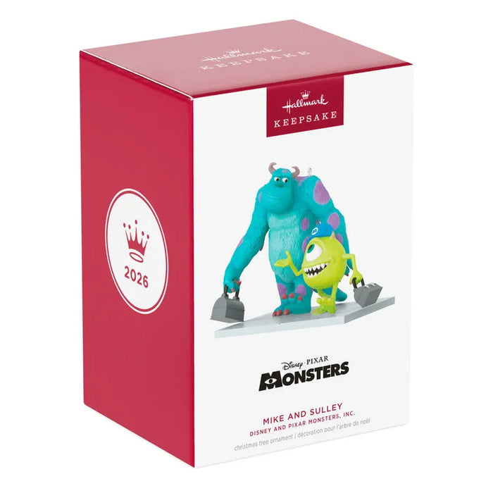 Hallmark : 2026 Keepsake Mike and Sulley Disney and Pixar Monsters, Inc. (203)