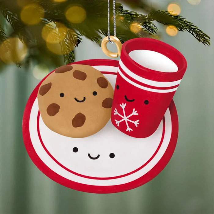 Hallmark : 2026 Keepsake Mini Milk and Cookies Better Together Ornament, 0.75" (348)