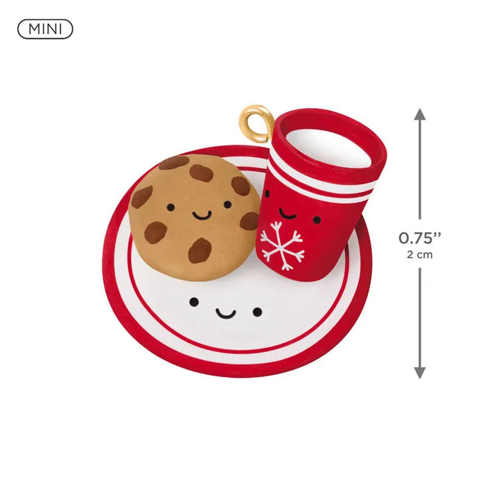 Hallmark : 2026 Keepsake Mini Milk and Cookies Better Together Ornament, 0.75" (348)