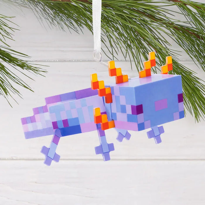 Hallmark : Minecraft Blue Axolotl Ornament