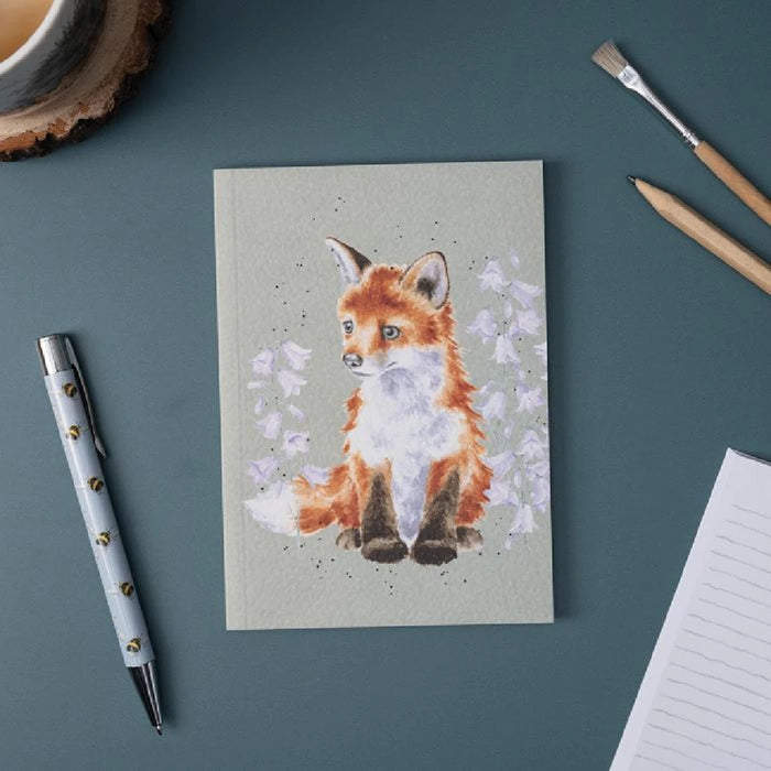Wrendale : 'Contemplation' Fox Small Notebook