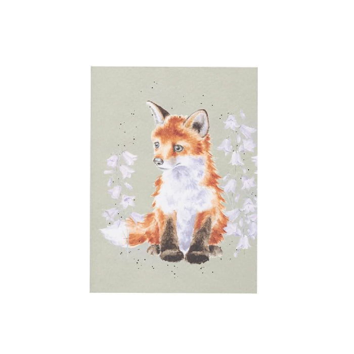 Wrendale : 'Contemplation' Fox Small Notebook