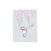 Wrendale Designs Wisteria Wishes Hummingbird Small Notebook featuring a graceful hummingbird with delicate floral artwork.