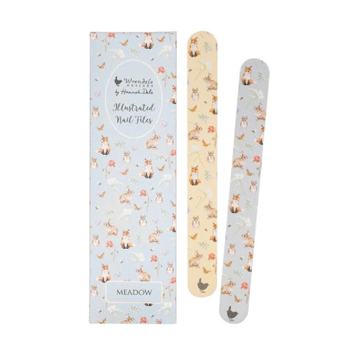 Two wooden toothbrushes featuring a playful fox print on their handles, showcasing a unique and eco-friendly design.