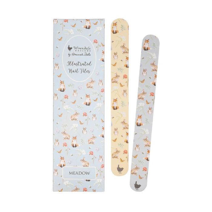 Two wooden toothbrushes featuring a playful fox print on their handles, showcasing a unique and eco-friendly design.