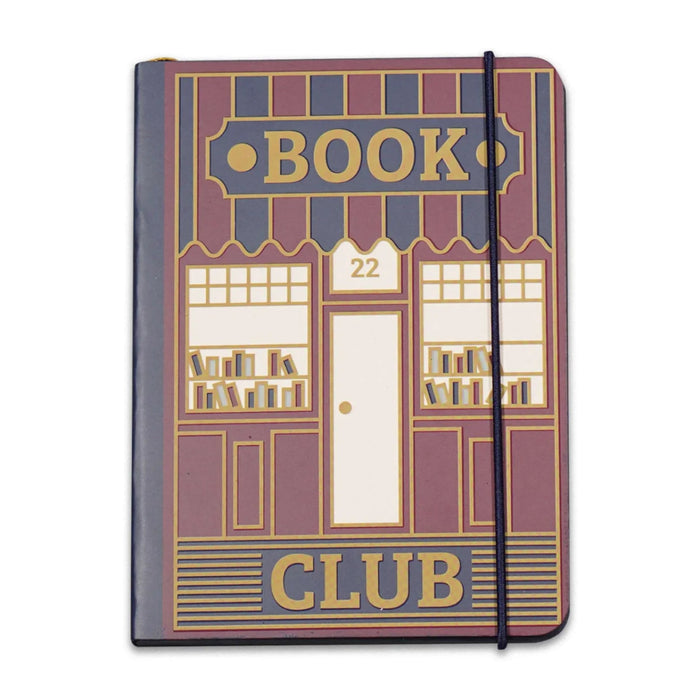 Book Club Pulteney Press A6 softcover notebook for journaling, note-taking, and book lovers.