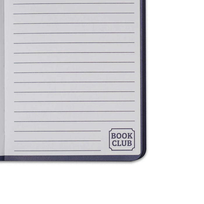 Book Club Pulteney Press A6 softcover notebook for journaling, note-taking, and book lovers.