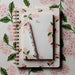 A versatile blank notepad offering plenty of space for sketches, notes, ideas, and creative inspiration.