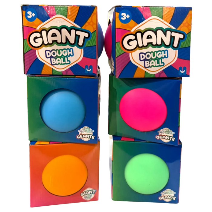 Squishy Toys :  6"  Stress Dough Ball - Assorted no choice