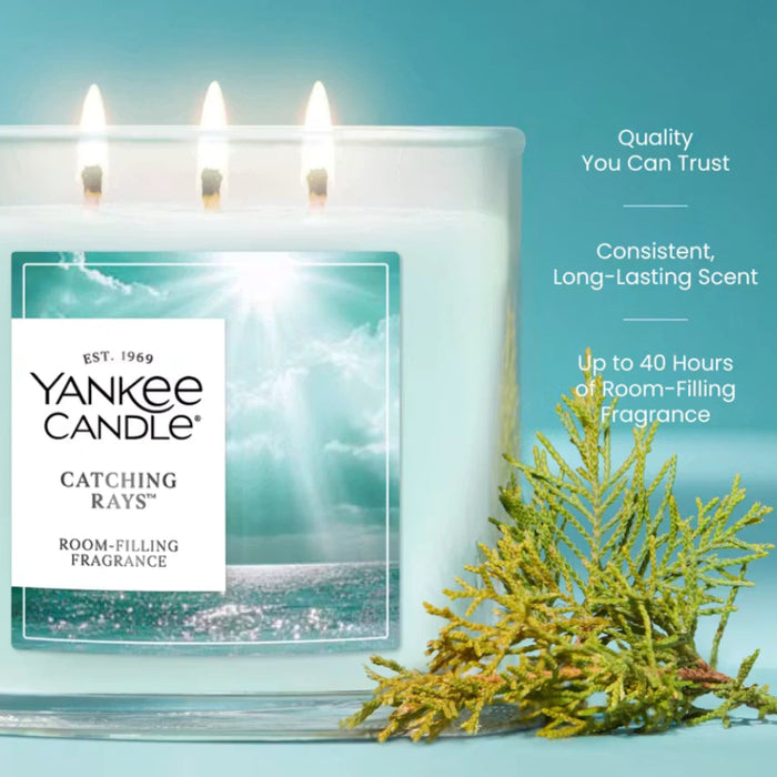 This uplifting fragrance captures the feeling of golden sunshine, fresh air, and carefree moments outdoors