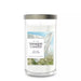 Yankee Candle Clean Cotton 14.25 oz. medium pillar candle with a classic white wax design and fresh linen-inspired fragrance.