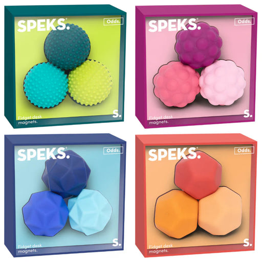 The Speks Odds Mix Asst offers a quiet and satisfying way to stay focused throughout your day. 